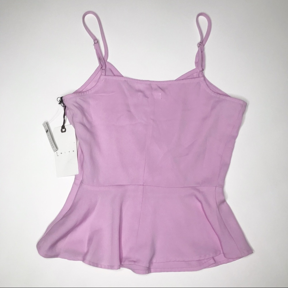 NEW Leith Lavender Faux Wrap Cami Size XS - Picture 4 of 6